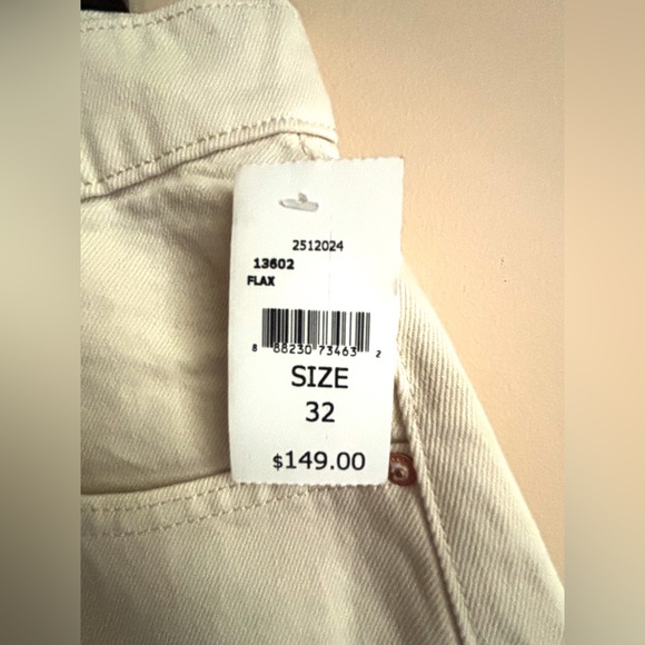 DL1961 Ultra High Rise Taylor Shorts Flax (Vintage) 32 NWT - Picture 9 of 13